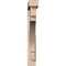 Ekena Millwork Merced Block Smooth Bracket w/ Offset Brace, Douglas Fir, 5 1/2"W x 40"D x 40"H BKT0604X40X40MRC05SDF - alternate 4